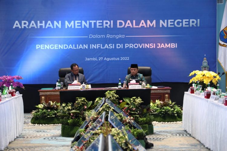 Gubernur Jambi Al Haris dan Mendagri Tito Karnavian./ doc.ist