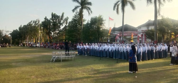 Tim Paduan Suara HUT ke-77 RI Provinsi Jambi./ AMPAR