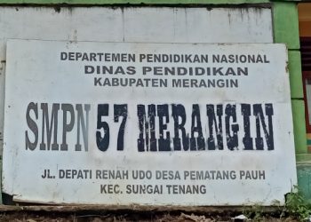 SMPN 57 Merangin/Foto: AMPAR