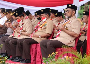 Al Haris Hadiri Apel Besar Pramuka ke 61./ doc.ist