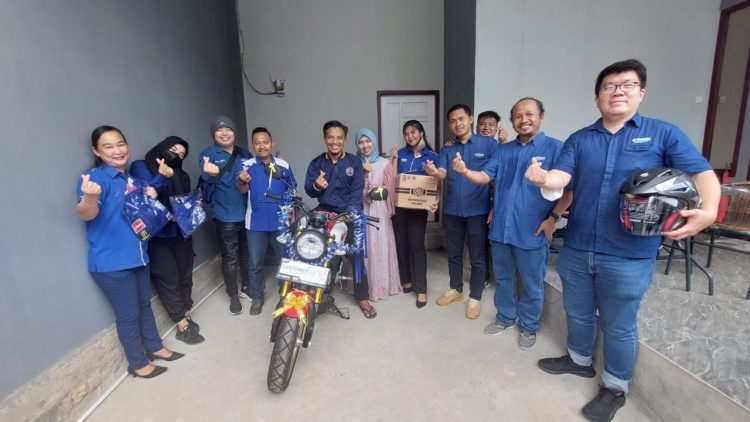 Hari Pelanggan Nasional 2022, Yamaha Jambi Beri Kejutan ke Konsumen/ DOC.IST