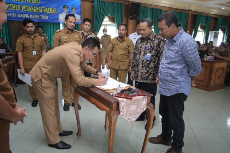 Pastikan Akuntabilitas, Pemkab Tanjab Timur Targetkan SPIP 2023 Naik Level Tiga/ doc.ist