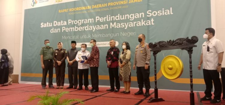 Al Haris Hadiri Rakorda Pendataan Awal Registrasi Sosial Ekonomi 2022/ AMPAR