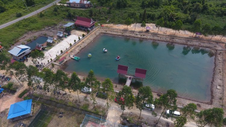 PetroChina: Pembangunan Fasilitas Publik Wisata Embung Bina Lestari Dikebut/ doc.ist
