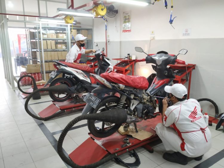 Servis Motor Honda Dapat Diskon 35 Persen/ doc.ist