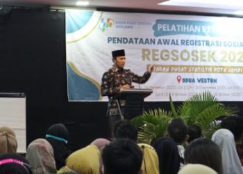 Ketua DPRD Provinsi Jambi Edi Purwanto membuka Pelatihan Petugas Pendataan Awal Registrasi Sosial Ekonomi (Regsosek) 2022/ doc.ist