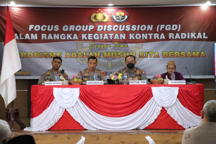 Divisi Humas Polri selenggarakan kegiatan Focus Group Discussion (FGD) Wilayah Polda Sumatera Utara di Polresta Deli Serdang./ doc.ist