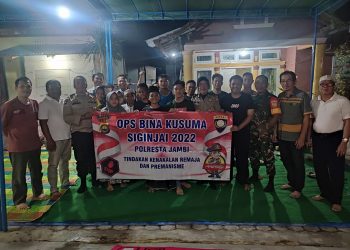 TNI dan Polri Sosialiasi Pencegahan Geng Motor./ doc.ist