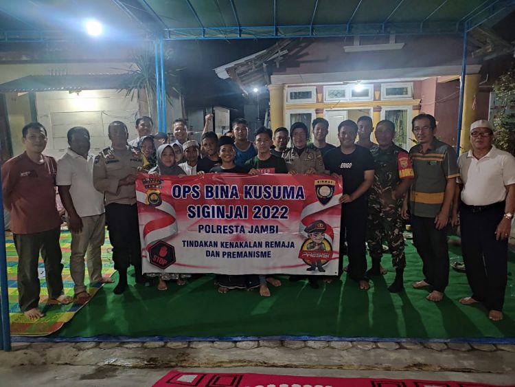 TNI dan Polri Sosialiasi Pencegahan Geng Motor./ doc.ist