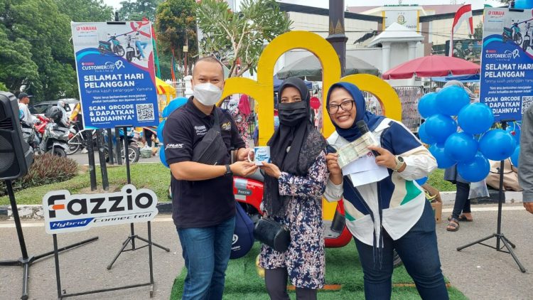 Yamaha Hadir di Car Free Day Gubernuran Jambi./ doc.ist