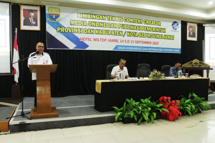 Kadis Kominfo Jambi Nurachmat Herlambang/ doc.ist