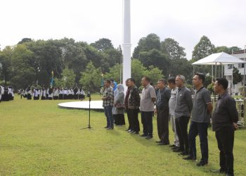 Bupati Romi Berikan Arahan Kepada Peserta Simulasi CAT Seleksi PPPK./ doc.ist