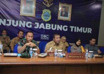 Bupati Romi Hadiri Rakor Pengendalian Inflasi Daerah Secara Virtual./ doc.ist