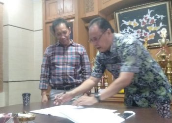 Disdik Gandeng UNJA Bangun Inovasi Digitalisasi Dunia Pendidikan di Jambi./ doc.ist