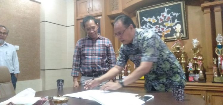 Disdik Gandeng UNJA Bangun Inovasi Digitalisasi Dunia Pendidikan di Jambi./ doc.ist