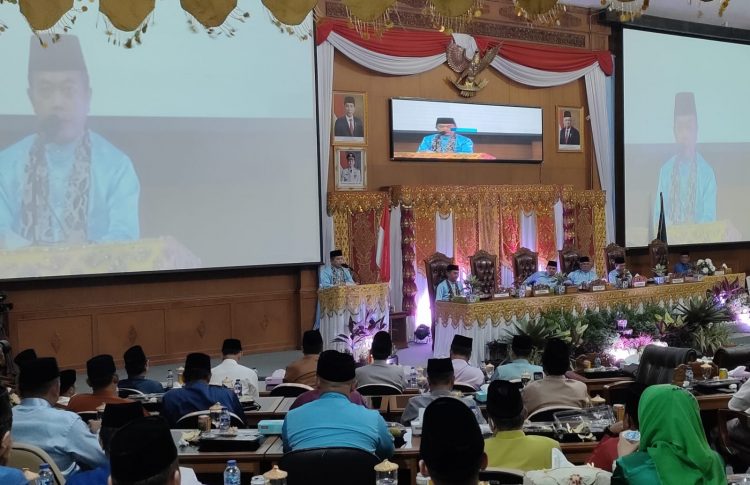 Al Haris di Acara HUT ke-23 Muaro Jambi/ ricky