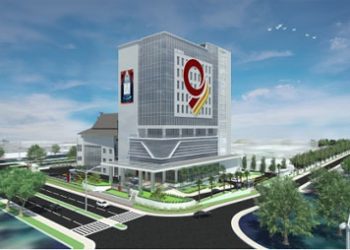 Gedung Mahligai Bank 9 Jambi./ ist.net