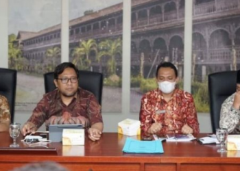 Sekda Sapril Ikuti Audiensi dengan Bappenas RI./ doc.ist