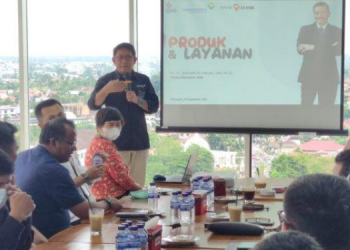 Bank 9 Jambi Terima Kunjungan Komunitas Bandara Sulthan Thaha./ doc.ist