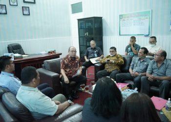 Sekda John Hardi Terima Kunjungan