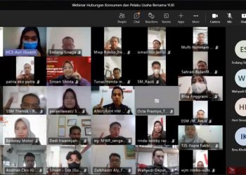 PT Sinsen Gelar Webinar bersama YLKI./ doc.ist