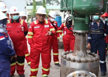 Wakil Kepala SKK Migas Kunker ke Betara Gas Plant Pastikan Kesiapan Planned Shutdown/ DOC.IST