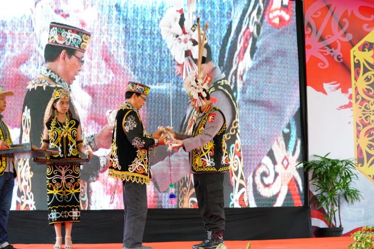 Polri dan Majelis Adat Dayak Nasional Sinergi Berkomitmen Kawal Pembangunan IKN/ doc.ist