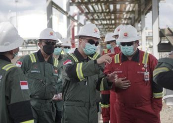 Presiden Direktur PetroChina Indonesia Qian Mingyang Kunker Pertama ke Blok Jabung/ doc.ist