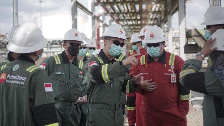 Presiden Direktur PetroChina Indonesia Qian Mingyang Kunker Pertama ke Blok Jabung/ doc.ist