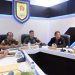 Dandim 0208/Asahan Letkol Inf. Franki Susanto, memaparkan Rencana TNI Manunggal Membangun Desa (TMMD) ke-115 TA 2022 kepada Pangdam I/BB yang di Wakili oleh Kasdam I/BB secara virtual./ doc.ist