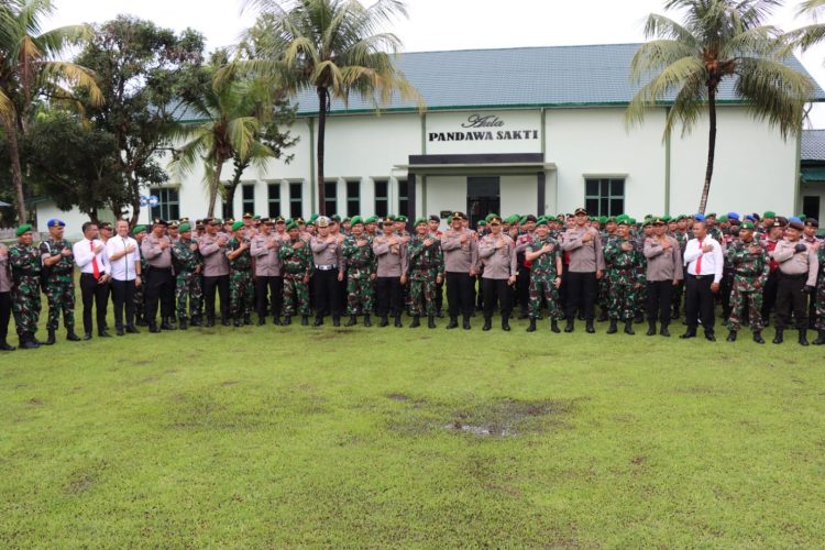 Kapolresta Deli Serdang, Kombes Pol Irsan Sinuhaji, lakukan kunjungan silaturahmi ke Mako Kodim 0204/DS./ DOC.IST