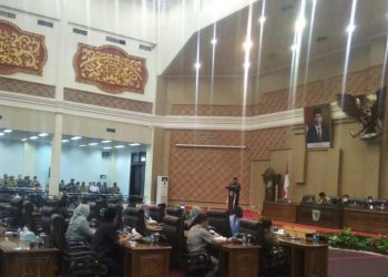 Paripurna DPRD Kota Jambi./ doc.ist
