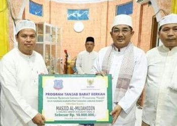 Anwar Sadat melaksanakan Safari Subuh di Masjid Mujahidin./ DOC.IST