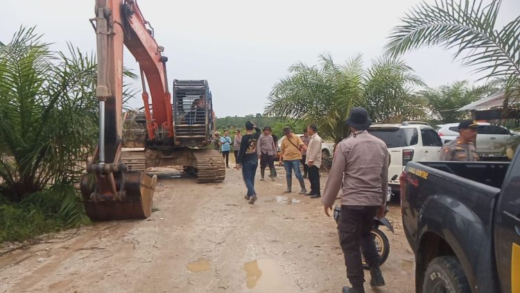 Polres Merangin razia PETI di Desa Lantak Seribu, Kecamatan Renah Pamenang, Kabupaten Merangin/ Doc.ist