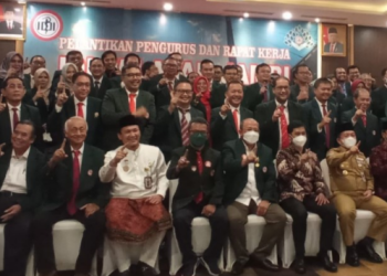 Pelantikan Ikatan Dokter Indonesia (IDI) Jambi Periode 2022-2025./ DOC.IST