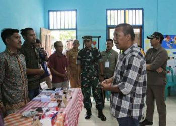 Bupati Romi Tinjau Pelaksanaan Pilkades Serentak 2022./ DOC.IST