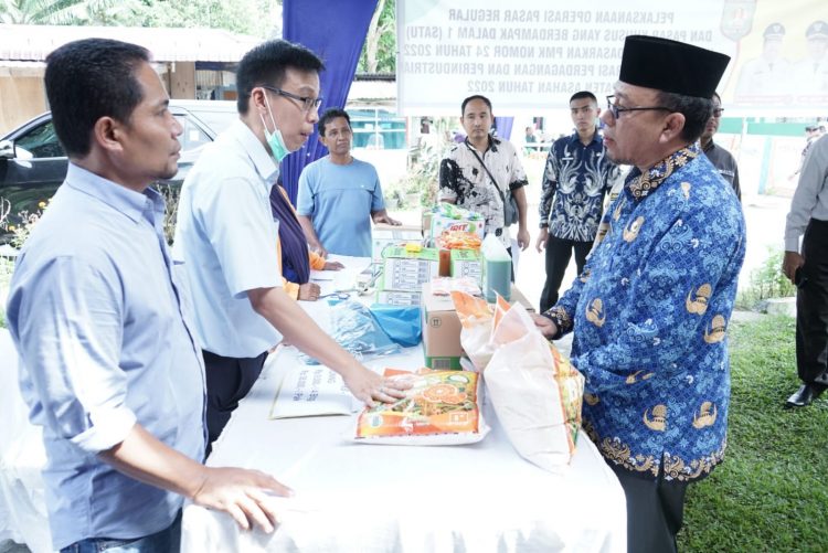 Pemkab Asahan Gelar Pasar Murah./ doc.ist