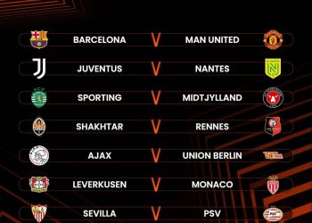 Hasil Drawing 16 Besar Liga Eropa./ Foto: ig 433