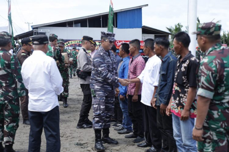 Pangdam I/BB Mayjen TNI Achmad Daniel Chardin menutup TMMD ke-115./ DOC.IST