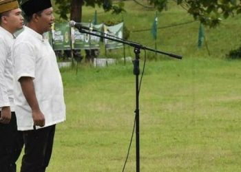 Bupati Romi Pimpin Upacara Hari Santri 2022./ DOC.IST