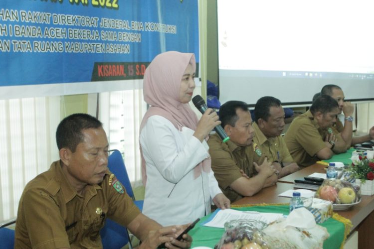 Pemerintah Kabupaten Asahan melalui Dinas Pekerjaan Umum dan Tata Ruang (PUTR) Kabupaten Asahan bekerjasama dengan Balai Jasa Konstruksi Wilayah (BJKW) I Banda Aceh menggelar Bimbingan Teknis (Bimtek) Sistem Manajemen Keselamatan Konstruksi (SMMK)./ DOC.IST