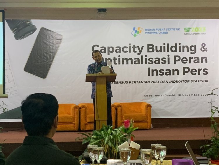 Agus Sudibyo Kepala BPS Provinsi Jambi/ Foto: Alan