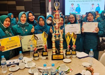 TP PKK Kabupaten Asahan berhasil meraih sejumlah penghargaan dalam lomba PKK tingkat Provinsi Sumatera Utara (Provsu)./ AMPAR