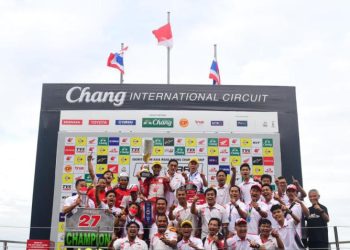 Andi Gilang Pebalap Astra Honda Juara Asia SS600./ DOC.IST