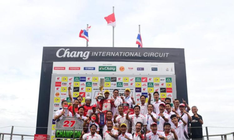 Andi Gilang Pebalap Astra Honda Juara Asia SS600./ DOC.IST
