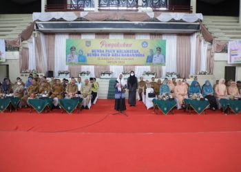 Bunda PAUD Kecamatan, Kelurahan dan Desa Se-Kabupaten Asahan resmi dikukuhkan./ AMPAR