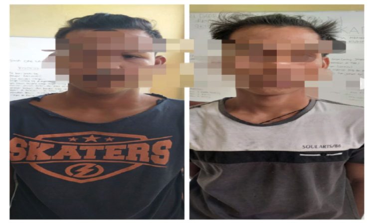 Tersangka Daftar Pencarian Orang (DPO), SY (20) dan FH (20)./ AMPAR