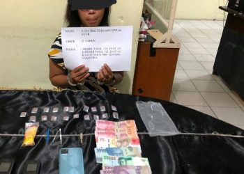 Pelaku berinisial (J) alias AYUK (37) tahun./ AMPAR