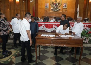 DPRD Asahan Gelar Paripurna./ AMPAR