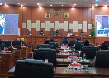 DPRD Kota Bengkulu gelar Rapat paripurna./ DOC.IST